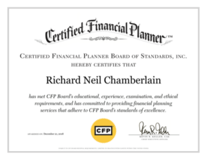 Certified Financial Planner - Certificate